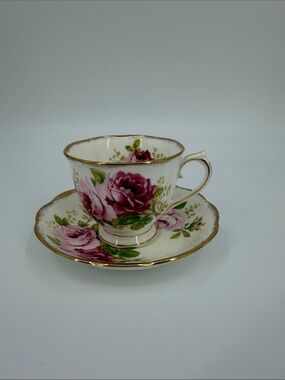 Royal Albert American Beauty Teacup and Saucer